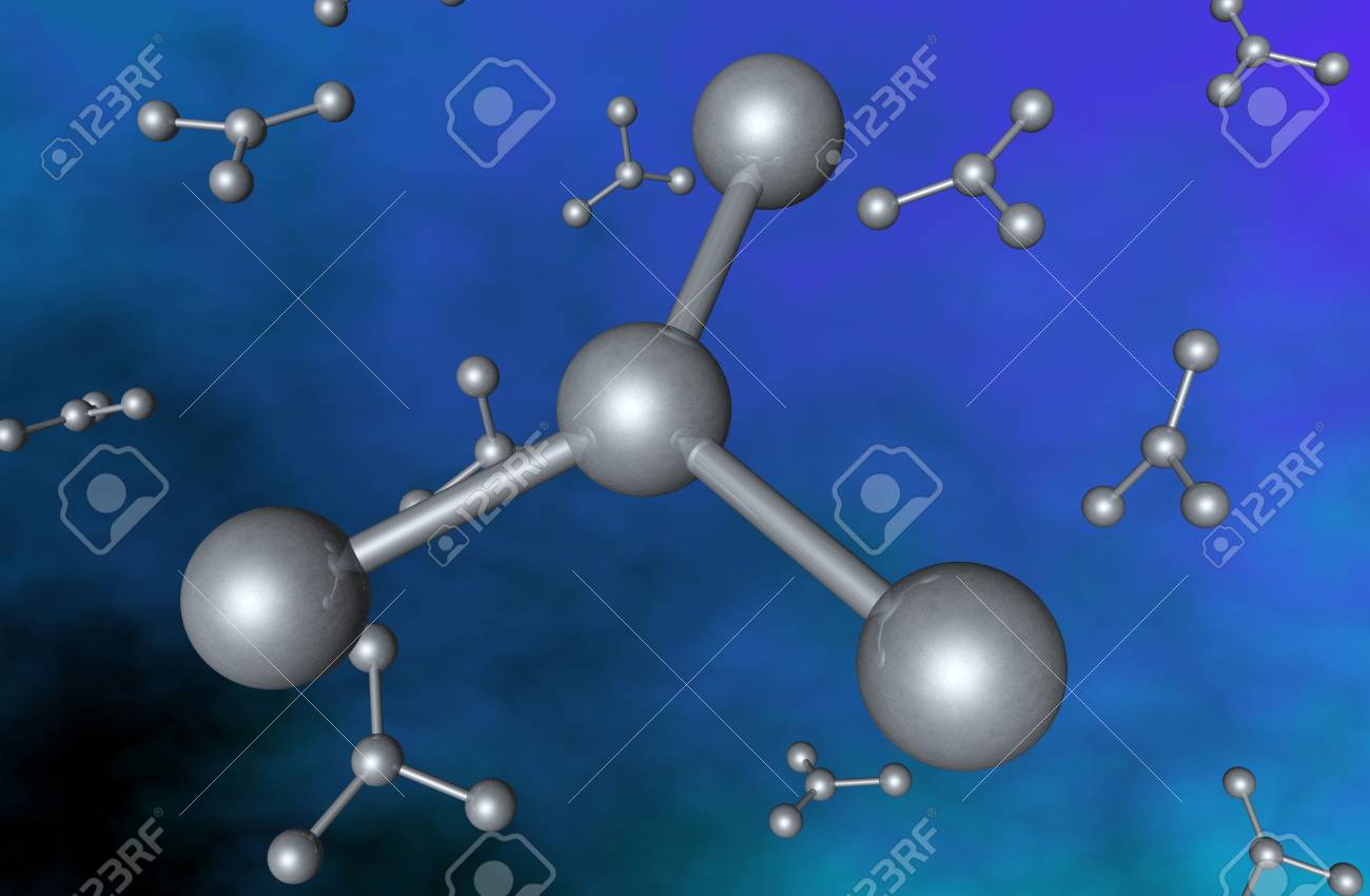 elemental shapes on a blue background stock photo picture and elemental background