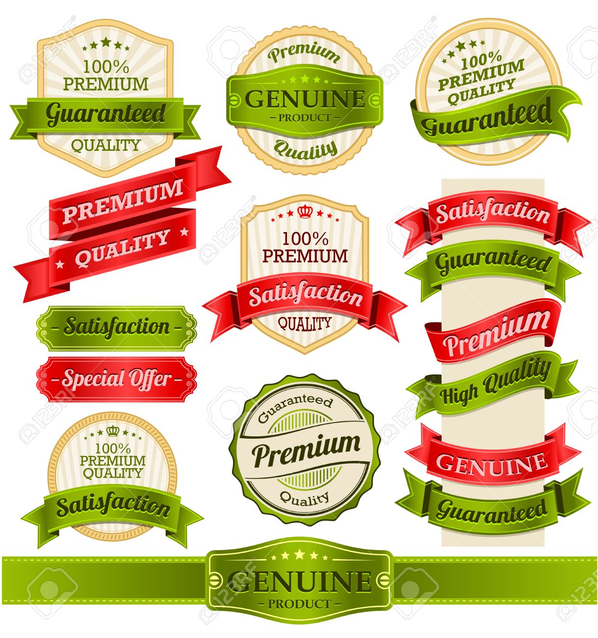 free ribbon vector