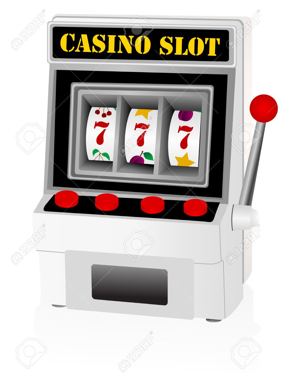 Illustration Of A Detailed Slot Machine Royalty Free Cliparts Vectors And Stock Illustration Image