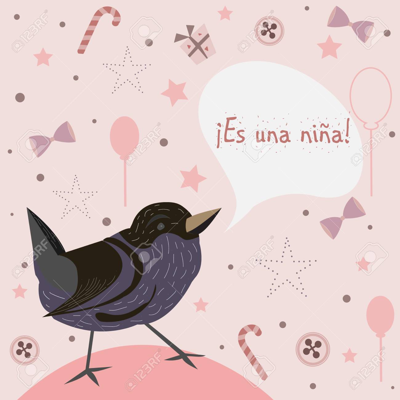 Annonce De Naissance Bebe Fille Carte D Invitation De Douche De Bebe Cute Bird Annonce L Arrivee D Une Petite Fille Es Una Nina Signifie C Est Une Fille Langue Espagnole Illustration Vectorielle Clip Art Libres Annonce De Naissance Bebe Fille Carte D Invitation De Douche De Bebe Cute Bird Annonce L Arrivee D Une Petite Fille Es Una Nina Signifie C Est Une Fille Langue Espagnole Illustration Vectorielle Clip Art Libres