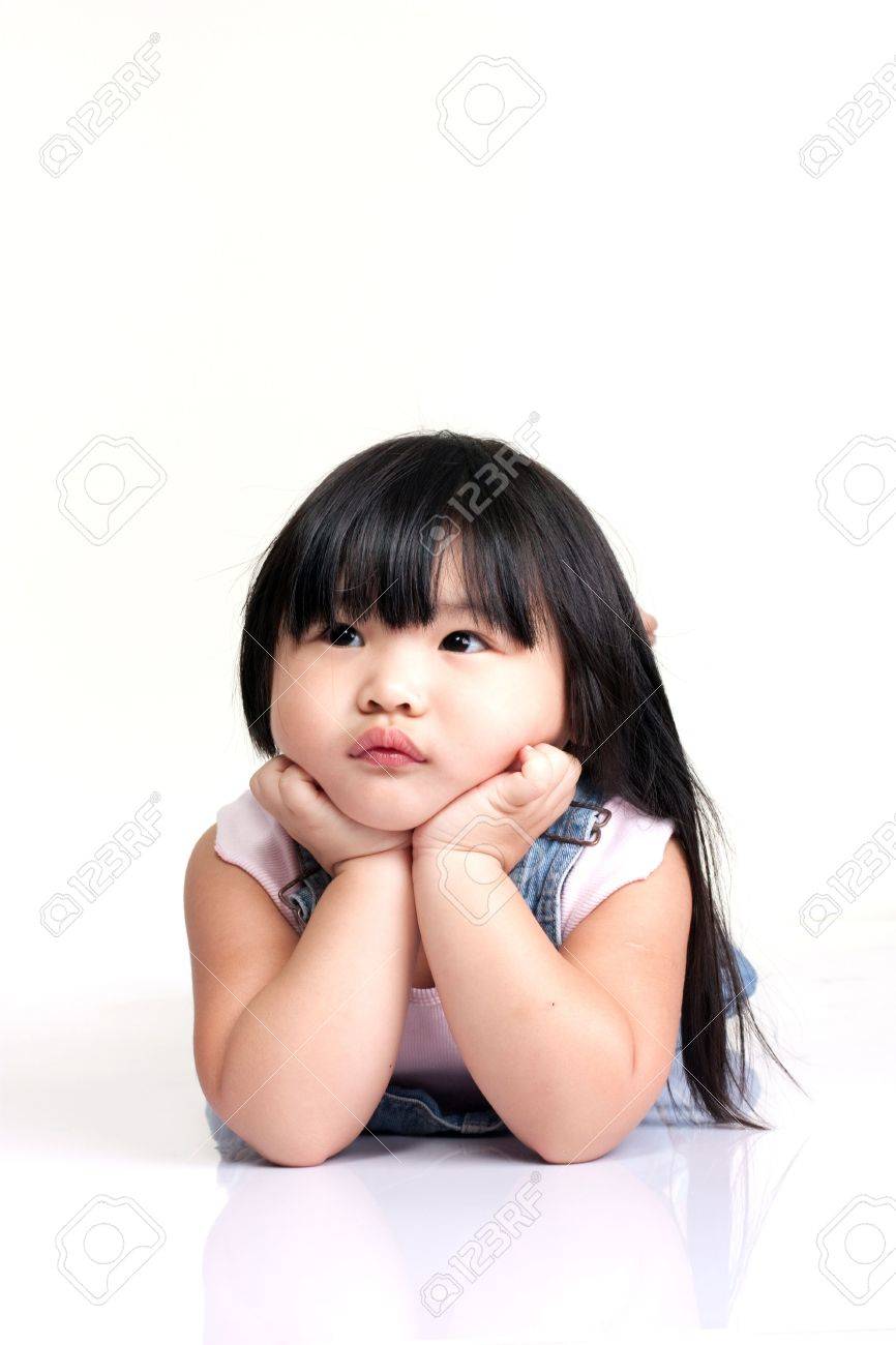 Cute Little Chinese Girl Stock Photo, Picture and Royalty Free Image. Image  6331321.