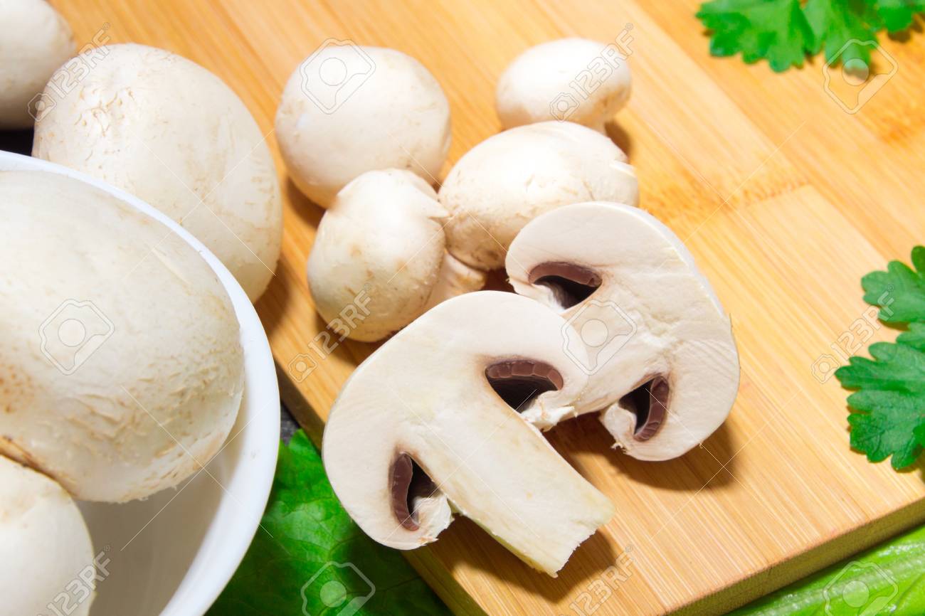 como se cocinan los champiñones frescos