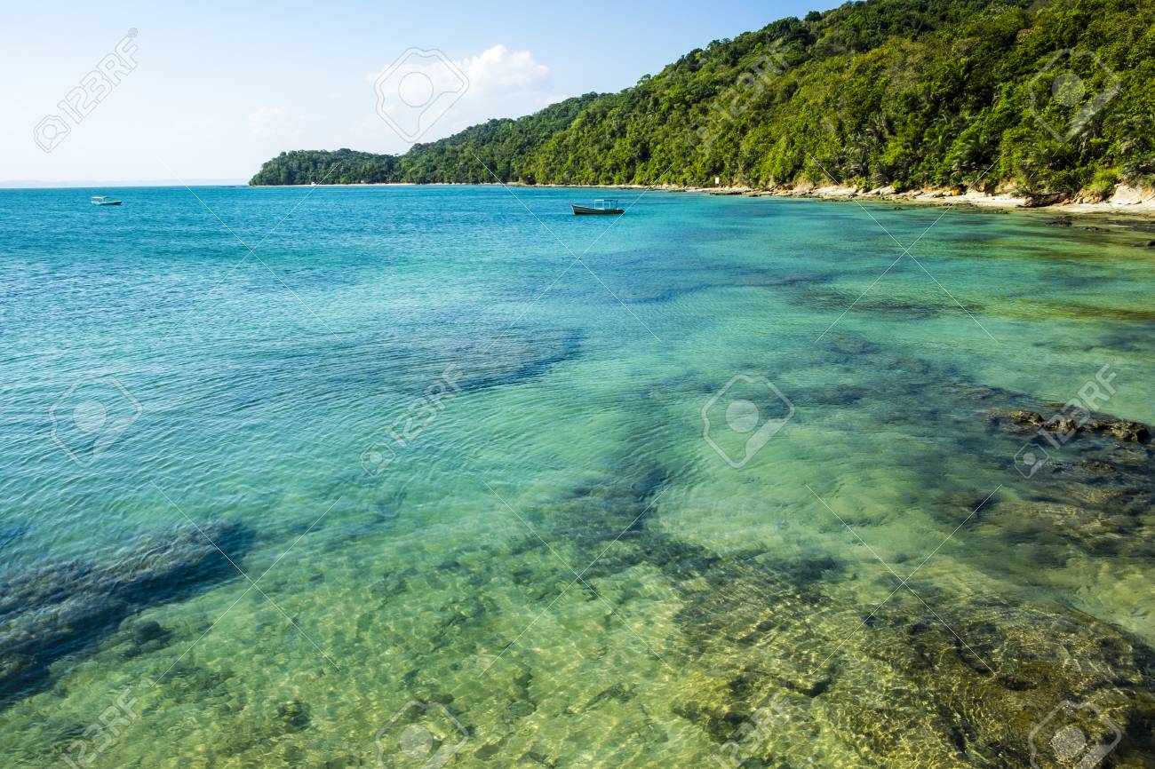 Tropical Paradise On The Island Of Frades In The Bay Of All Saints - 