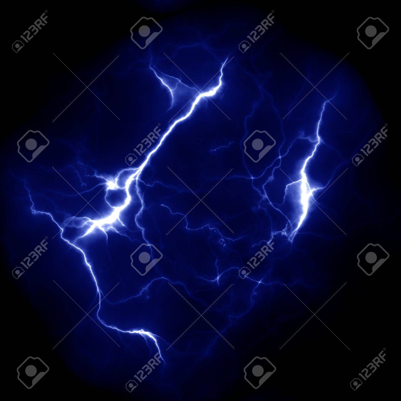 lightning template for design electric discharge in the sky