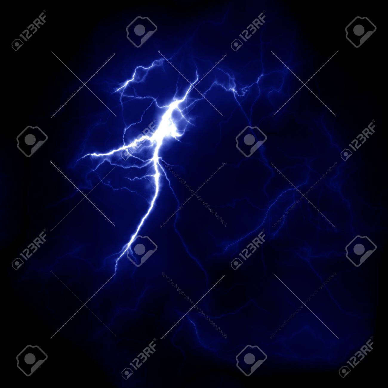 lightning template for design electric discharge in the sky