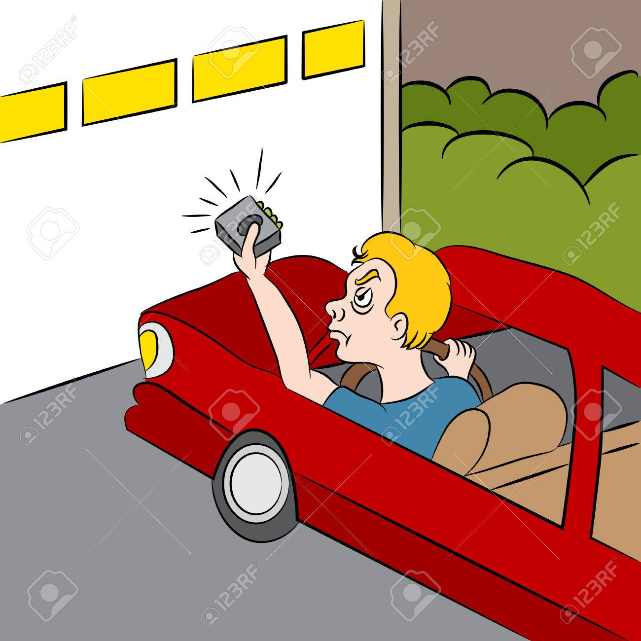 An Image Of A Cartoon Man Frustrated That His Garage Door Will Not Open Royalty Free Cliparts Vectors And Stock Illustration Image An Image Of A Cartoon Man Frustrated That His Garage Door Will Not Open Royalty Free Cliparts Vectors And Stock Illustration Image
