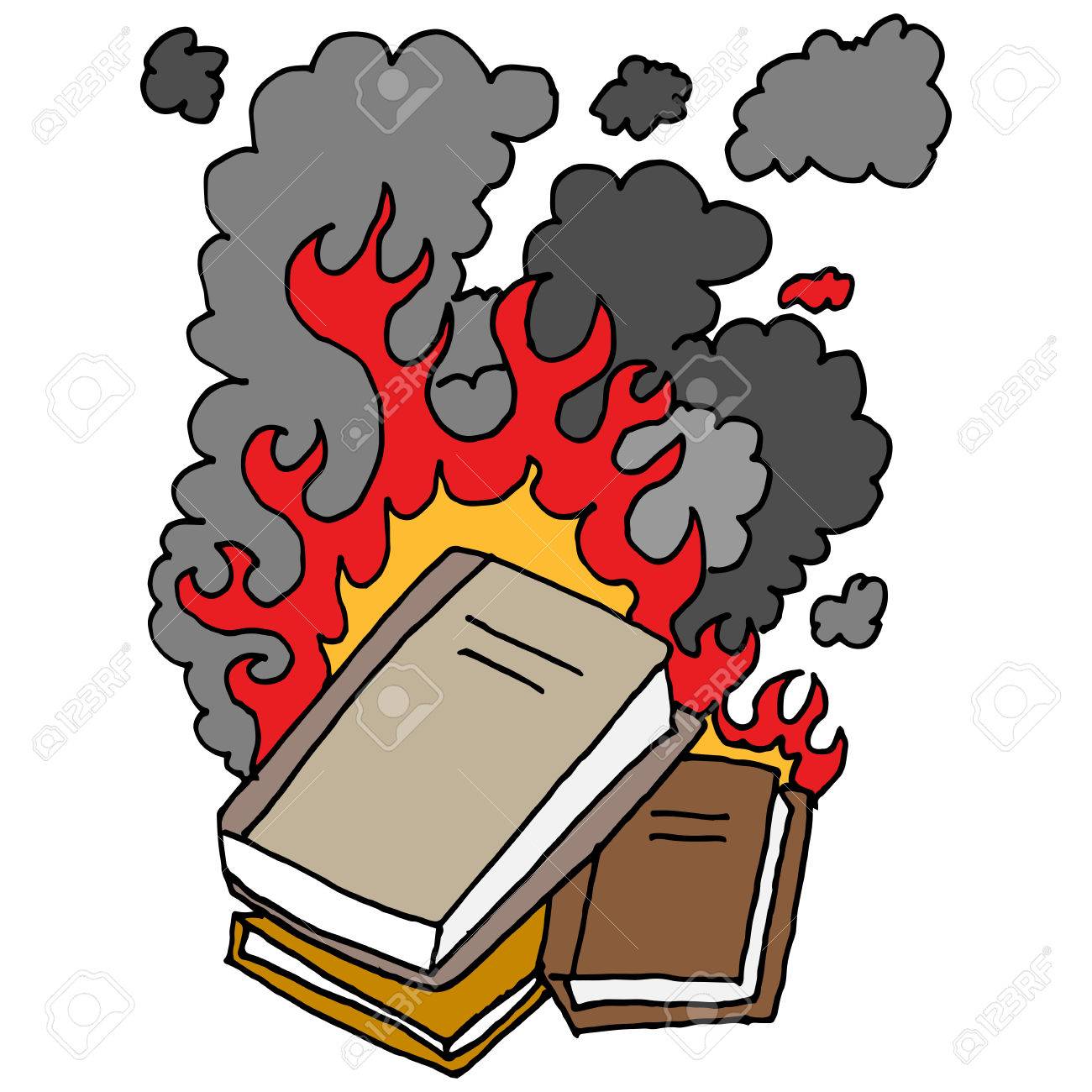 燃える本のイメージ のイラスト素材 ベクタ Image 燃える本のイメージ のイラスト素材 ベクタ Image