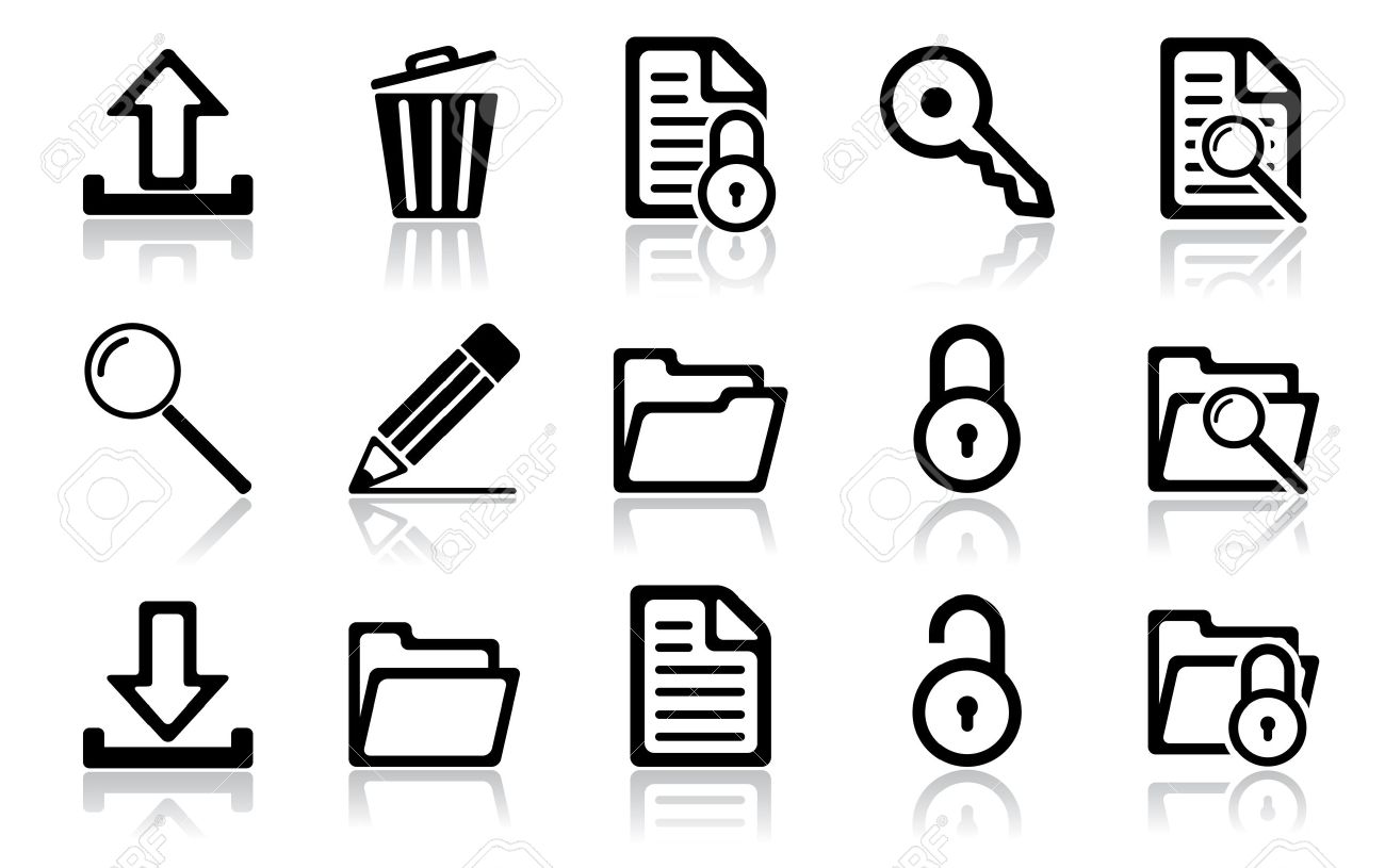 ナビゲーション アイコンを設定します 別のインターフェイスの Web アイコンのベクトル イラスト のイラスト素材 ベクタ Image 1371