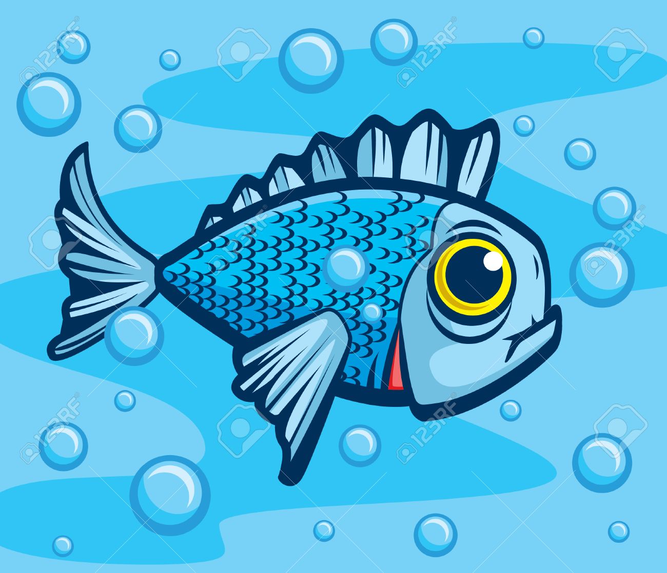 A Single Cartoon Fish Swimming Underwater. Royalty Free SVG, Cliparts, Vectors, And Stock Illustration. Image 41695186. A Single Cartoon Fish Swimming Underwater. Royalty Free Svg, Cliparts, Vectors, And Stock Illustration. Image 41695186.