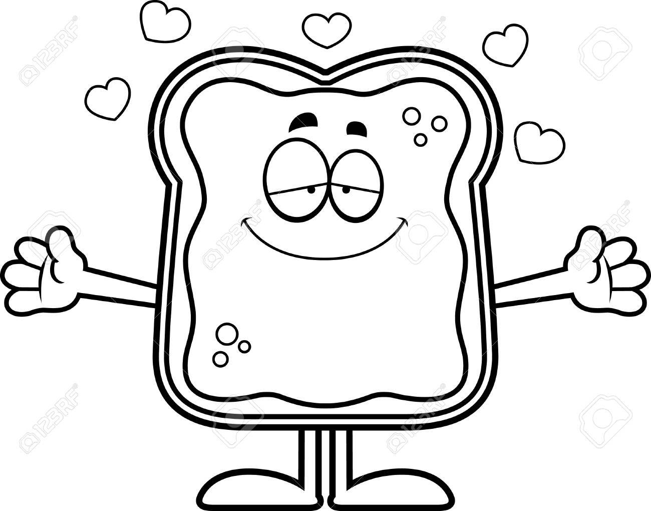 Una Ilustración De Dibujos Animados De Un Pan Tostado Con Mermelada Dispuesto A Dar Un Abrazo. Ilustraciones Svg, Vectoriales, Clip Art Vectorizado Libre De Derechos. Image 43000439. Una Ilustración De Dibujos Animados De Un Pan Tostado Con Mermelada Dispuesto A Dar Un Abrazo. Ilustraciones Svg, Vectoriales, Clip Art Vectorizado Libre De Derechos. Image 43000439.