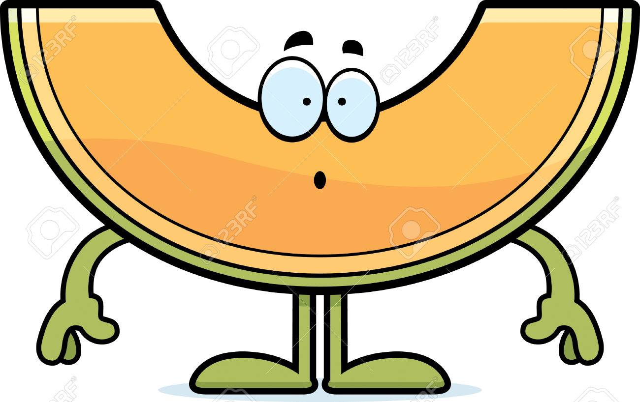 見てみるとビックリ マスクメロンの漫画イラスト のイラスト素材 ベクタ Image