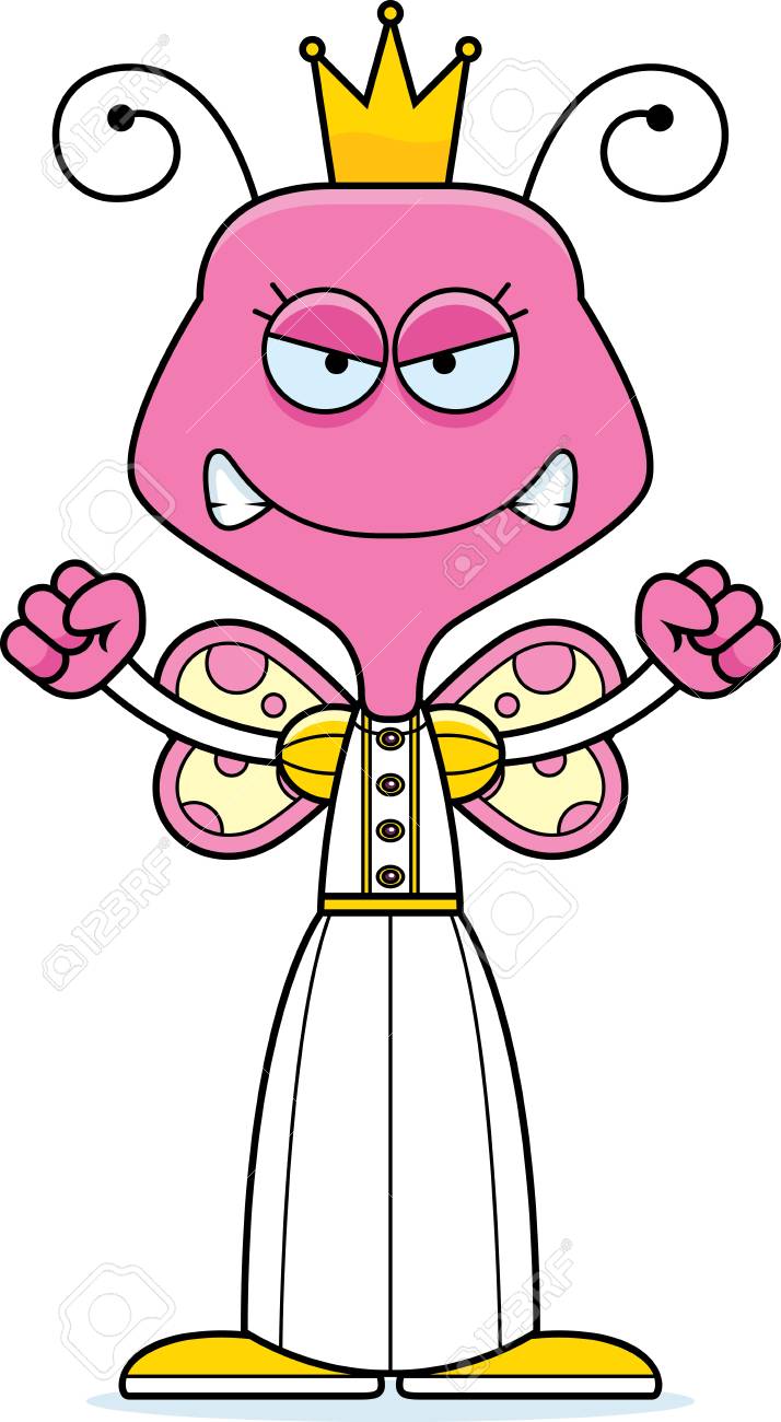 Eine Karikatur Prinzessin Schmetterling Suchen Wutend Lizenzfrei Nutzbare Vektorgrafiken Clip Arts Illustrationen Image 44669165