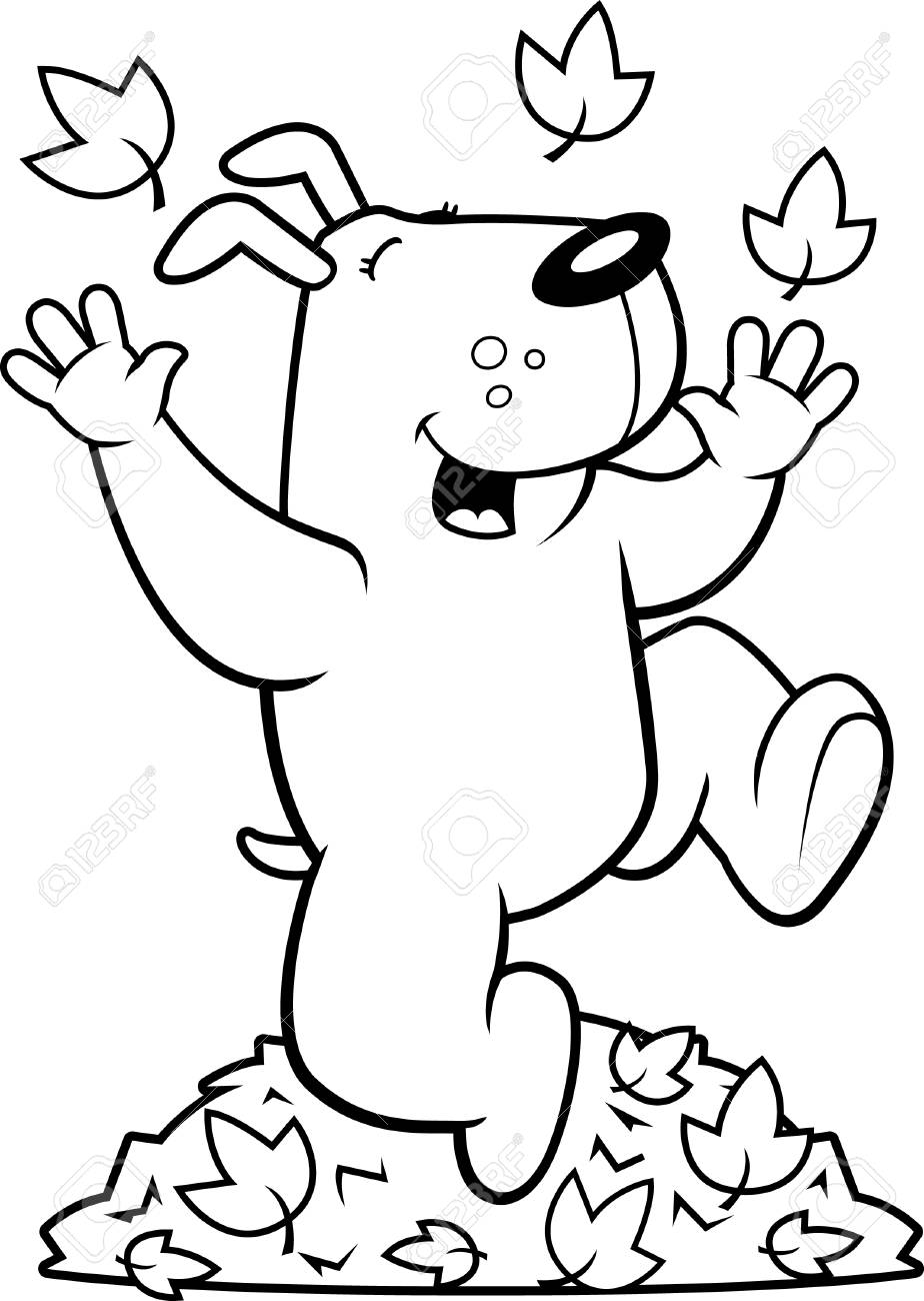 A Dog In Leaves Images Stock Photos Vectors Shutterstock A Comment On A Video Of A Dog Jumping Into A Pile Of Leaves