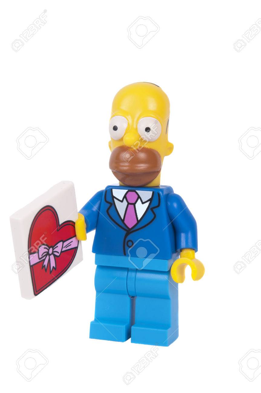 lego homer simpson