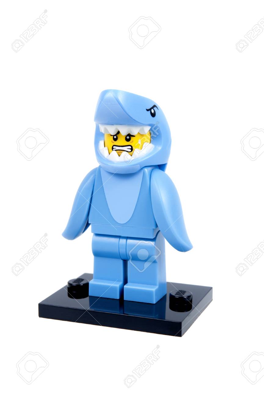 lego shark minifigure