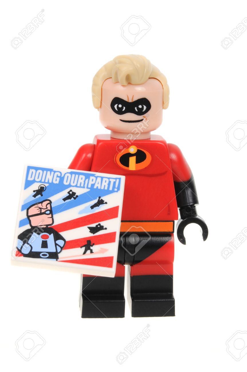 mr incredible lego minifigure