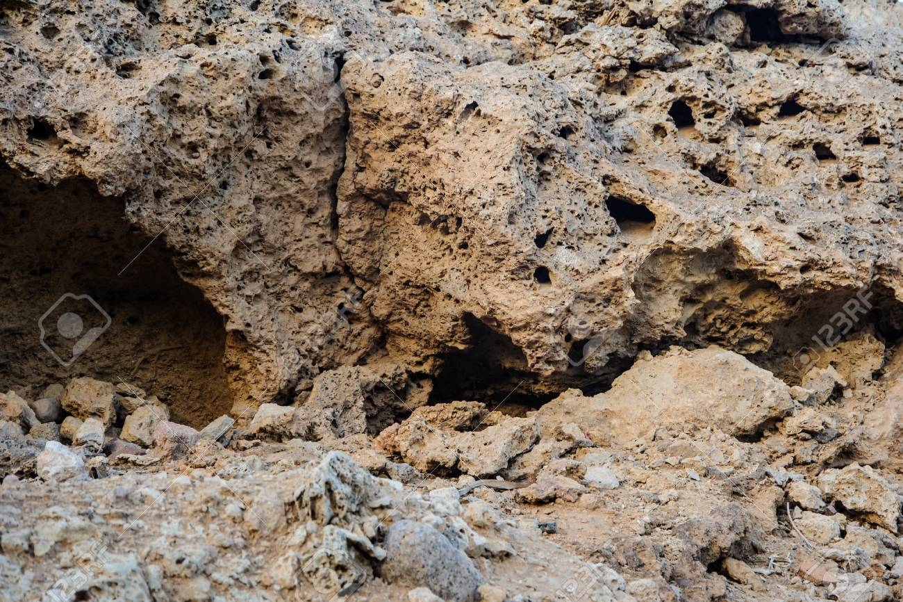 rock from deseart stone backgroudn pattern wall stock photo picture