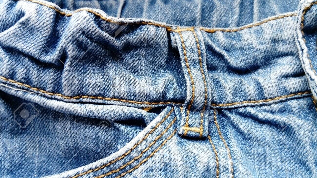rough denim jeans