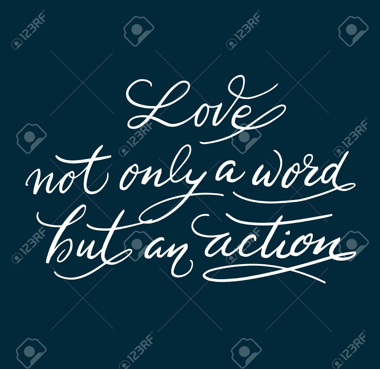 Love Not Only A Word Hand Written Typography Good Use For Logotype Symbol Love Not Only A Word Hand Written Typography Good Use For Logotype Symbol