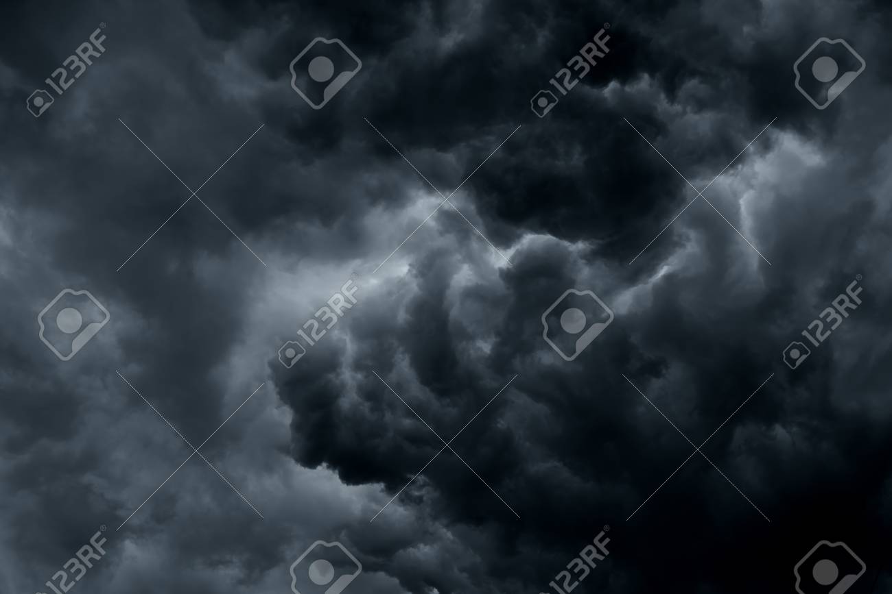 Stormy Rain Clouds Background Dark Sky Stock Photo Picture And Royalty Free Image Image