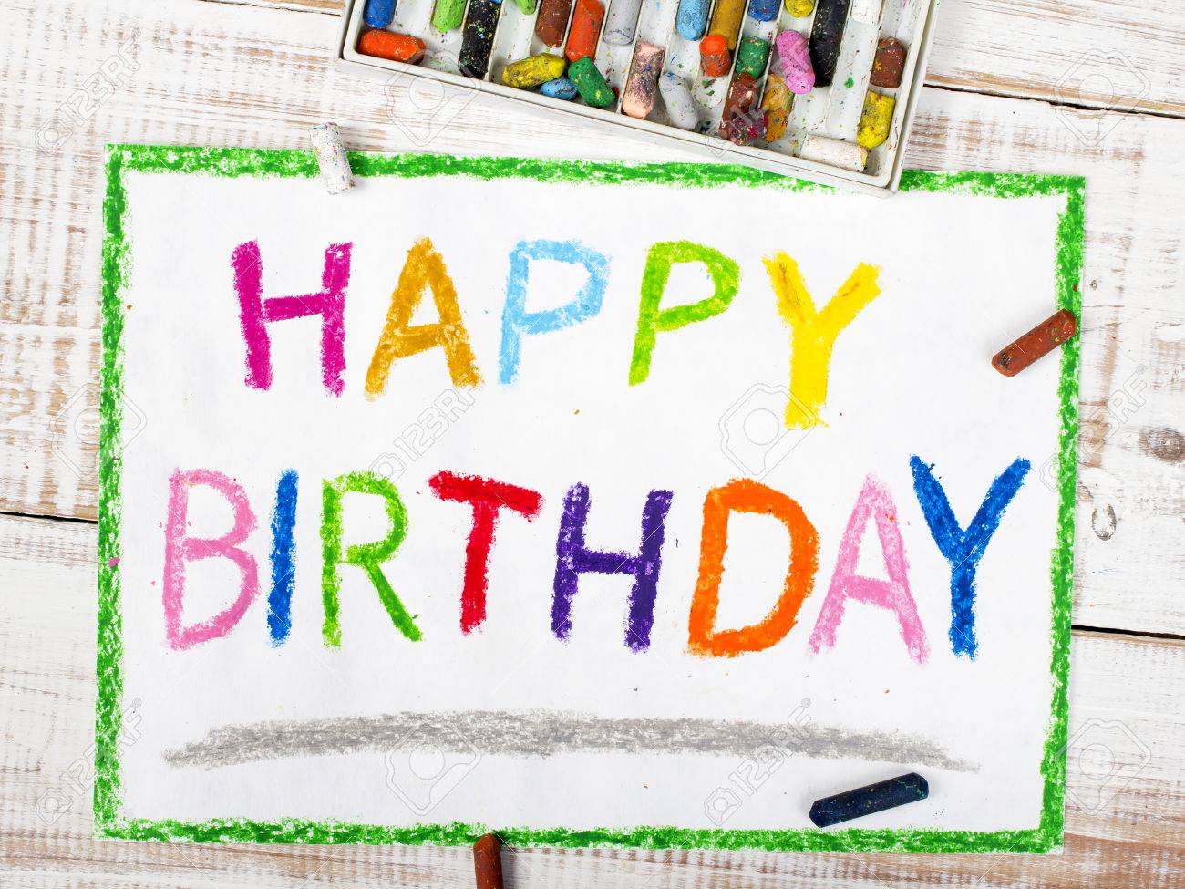Dessin Colore Carte De Joyeux Anniversaire Banque D Images Et Photos Libres De Droits Image Dessin Colore Carte De Joyeux Anniversaire Banque D Images Et Photos Libres De Droits Image