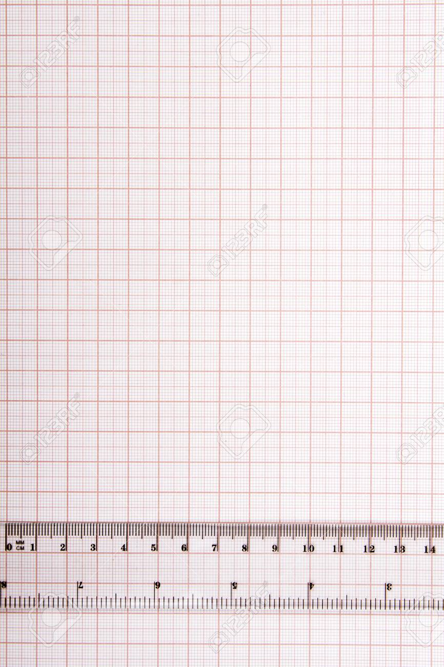 drawing tools on blue graph paper with copy space stock photo