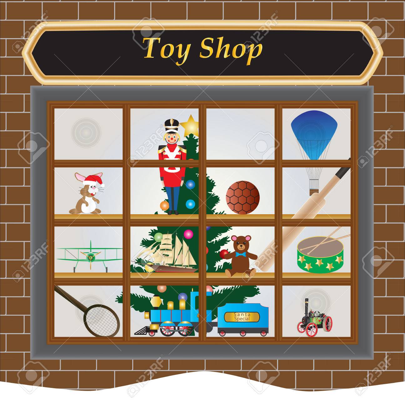 christmas toy shop