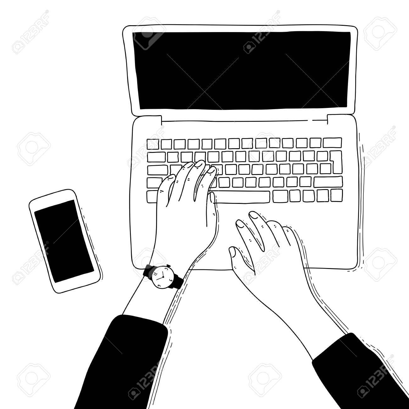 Featured image of post Laptop Keyboard Images Drawing