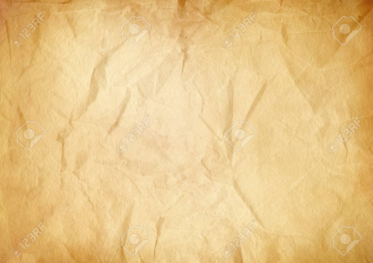 Old Brown Crumpled Paper Texture Background Vintage Wallpaper Stock Photo Picture And Royalty Free Image Image