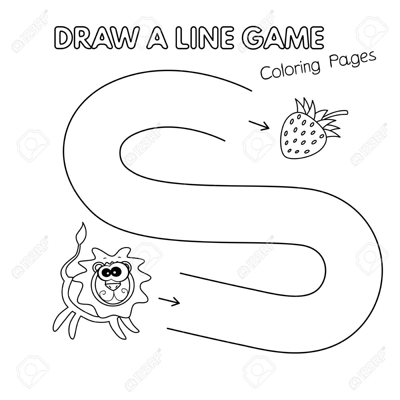 63 Lion Coloring Book Pages Pictures