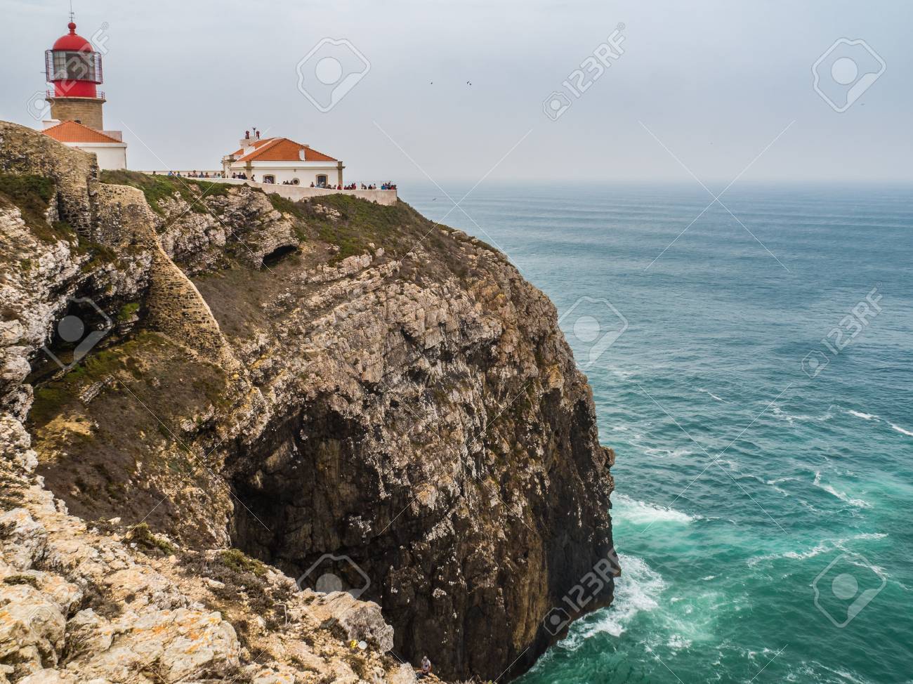 Sagres Lighthouse To The Most South Western Cape Of Europe Southwest Stock Photo Picture And Royalty Free Image Image 89211832