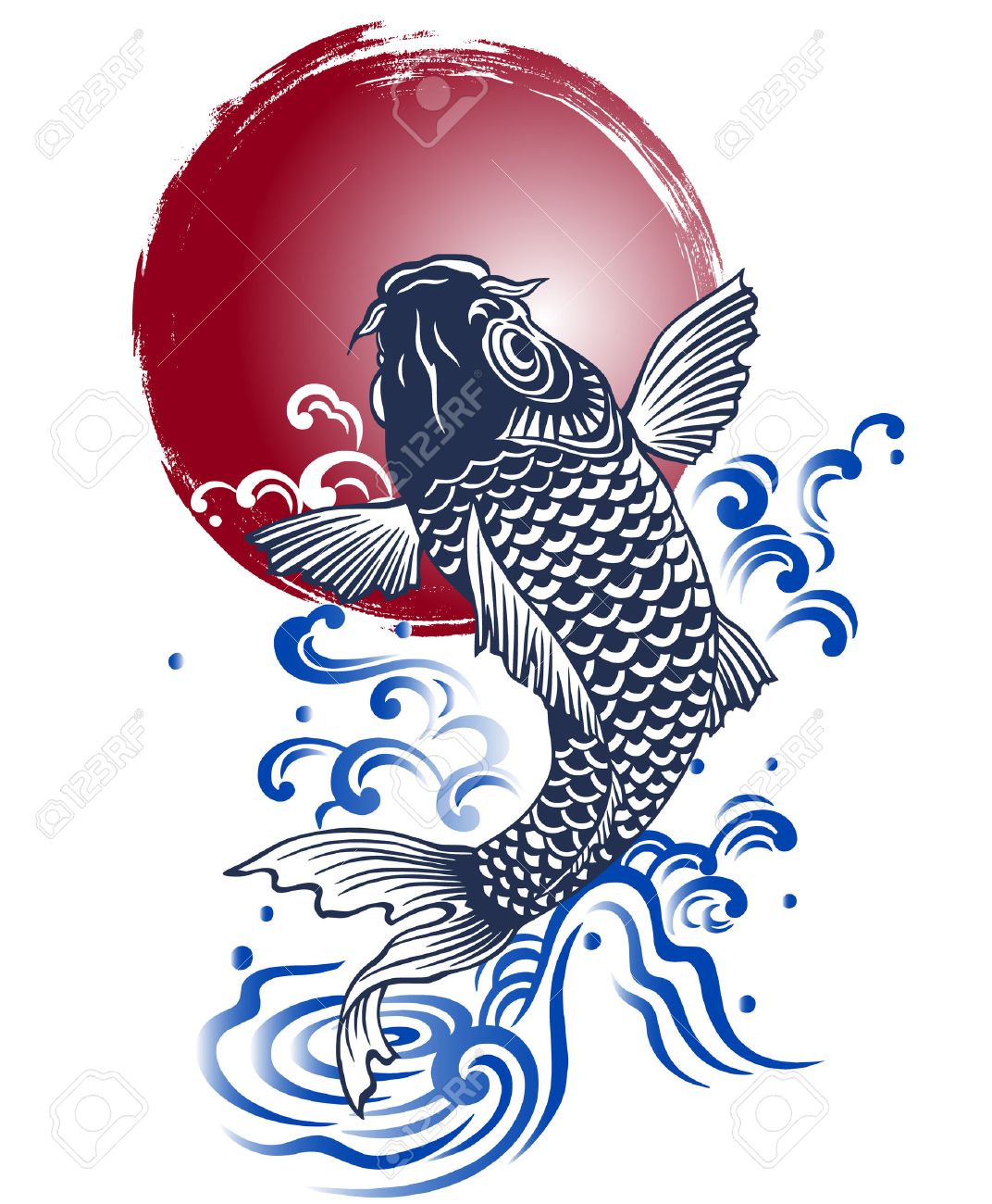 Japanese Carp Royalty Free Cliparts Vectors And Stock Illustration Image Japanese Carp Royalty Free Cliparts Vectors And Stock Illustration Image