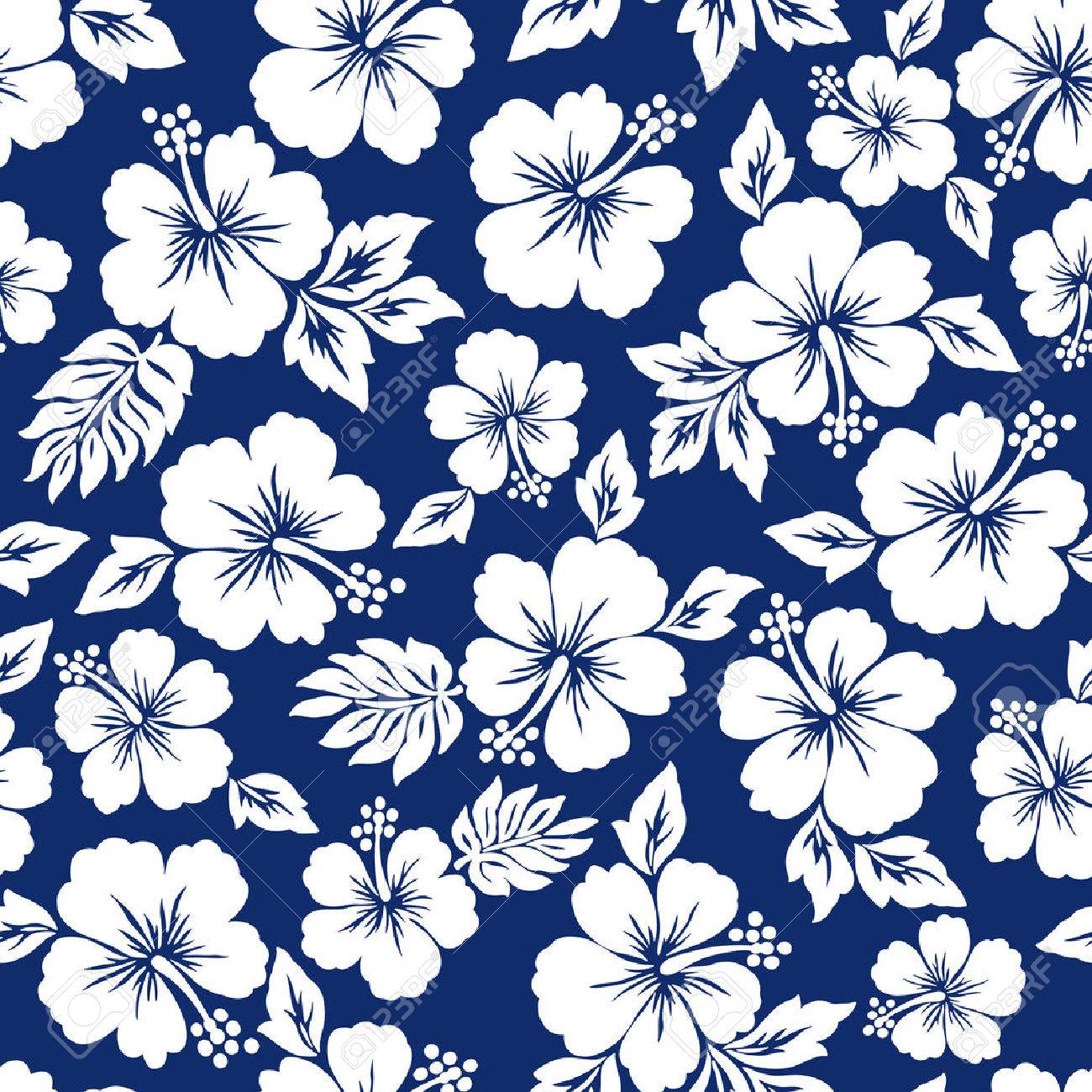 Hibiscus Flower Pattern Royalty Free SVG, Cliparts, Vectors, And Stock  Illustration. Image 42516038.