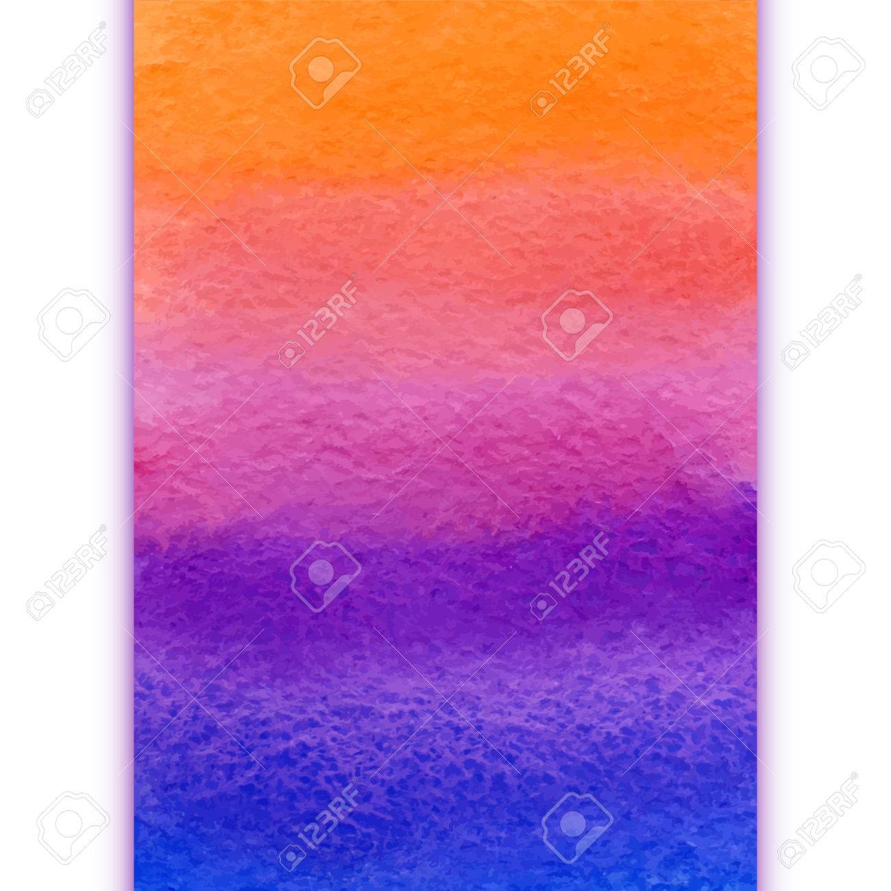 風景油彩画 オレンジ紫のグラデーション 風景油彩画 オレンジ紫のグラデーション