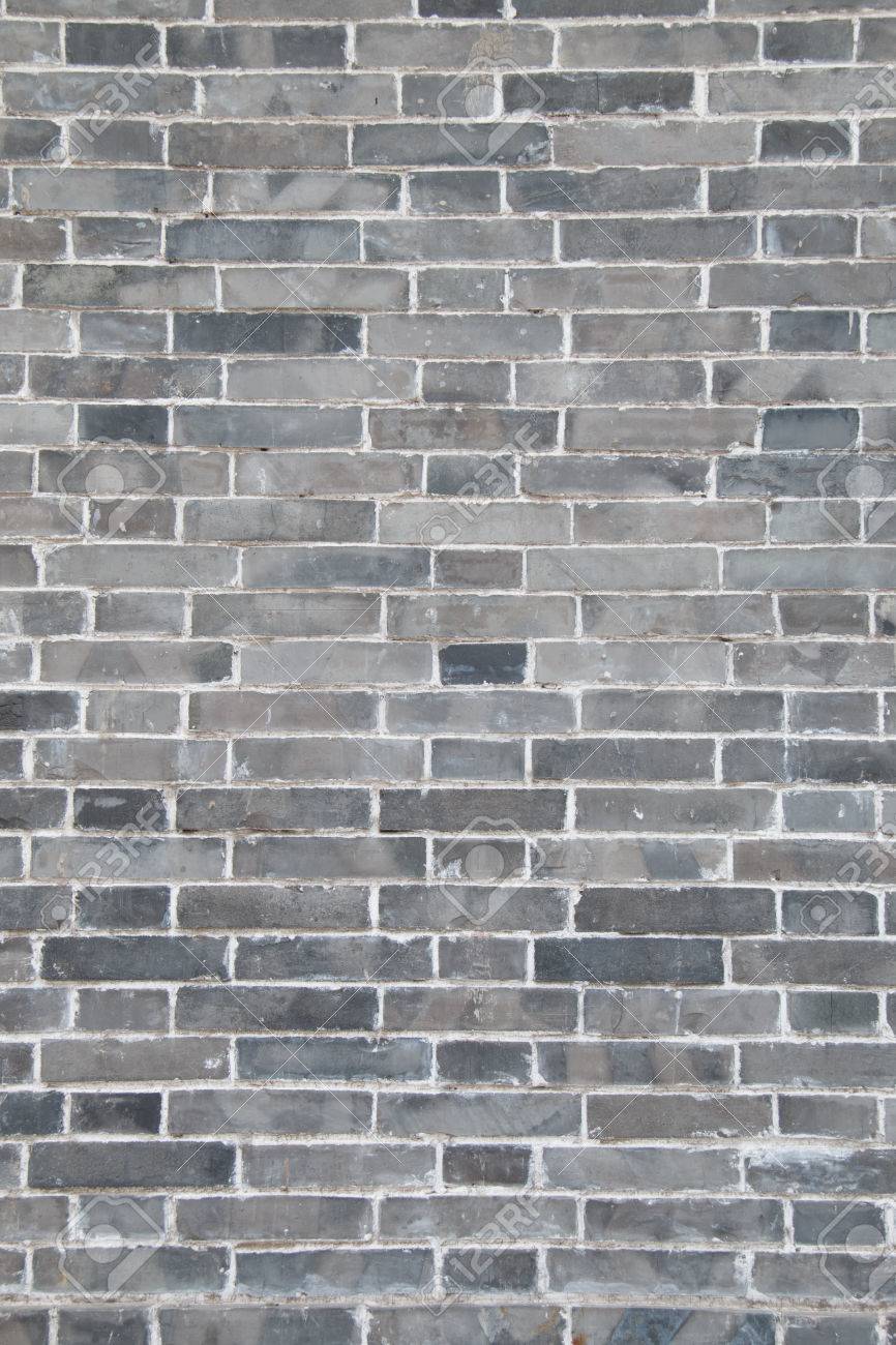灰色のレンガの壁の背景 の写真素材 画像素材 Image