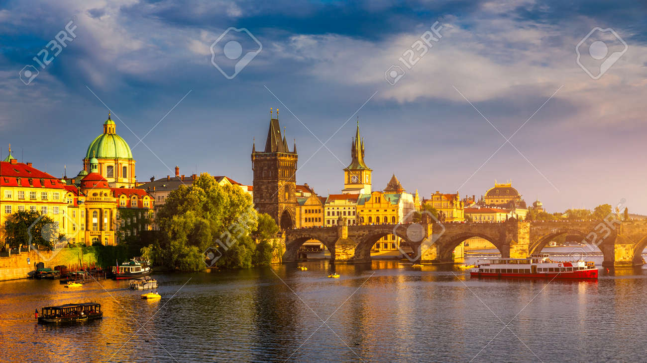 Charles Bridge, Old Town and Old Town Tower of Charles Bridge, Prague, Czech Republic. Prague old town and iconic Charles bridge, Czech Republic. Charles Bridge (Karluv Most) and Old Town Tower. - 168255344 Charles Bridge, Old Town and Old Town Tower of Charles Bridge, Prague, Czech Republic. Prague old town and iconic Charles bridge, Czech Republic. Charles Bridge (Karluv Most) and Old Town Tower. - 168255344