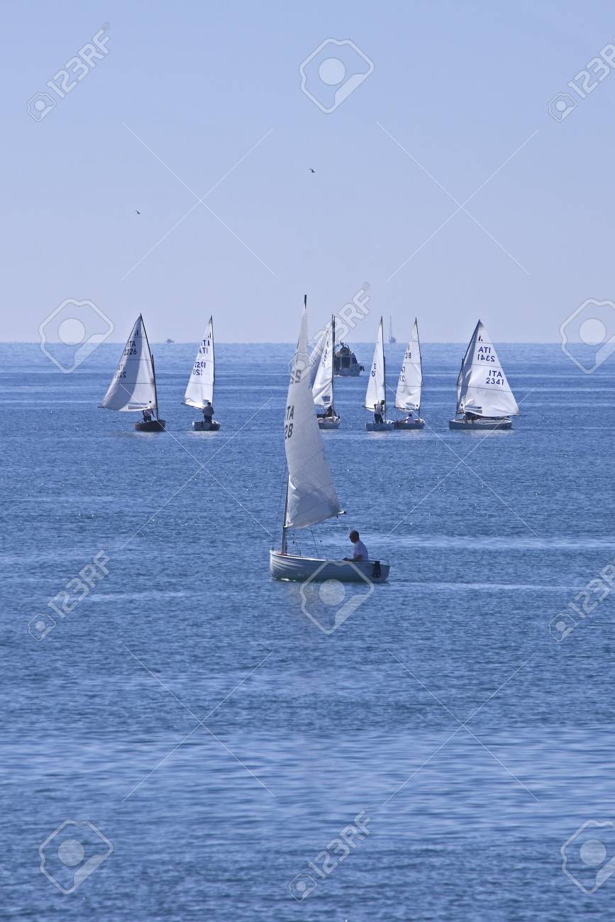 small sailboats on the