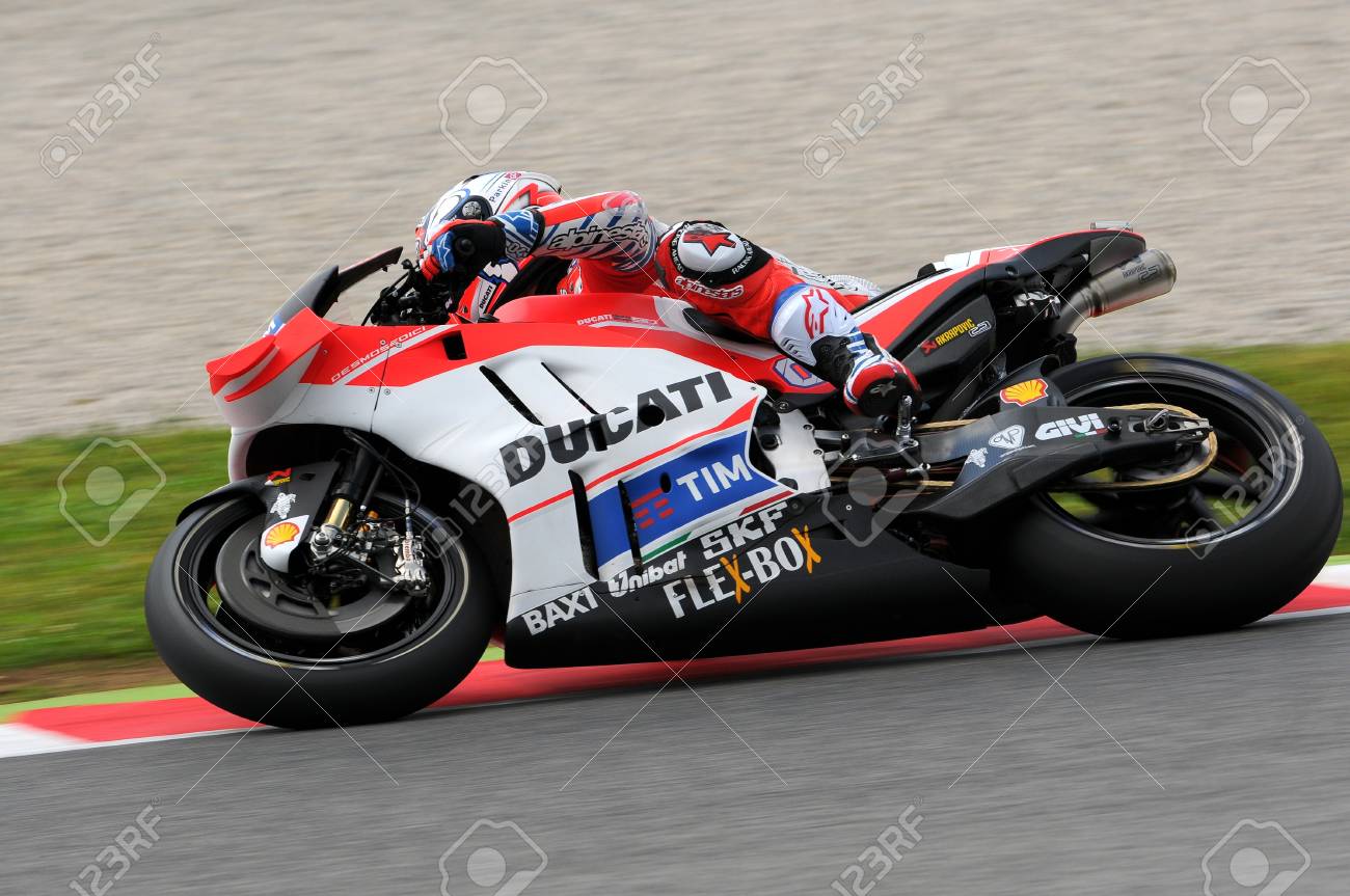 Mugello Italy May 21 Italian Ducati Rider Andrea Dovizioso At 16 Tim Motogp Gp Of Italy On May 21 16 Stock Photo Picture And Royalty Free Image Image