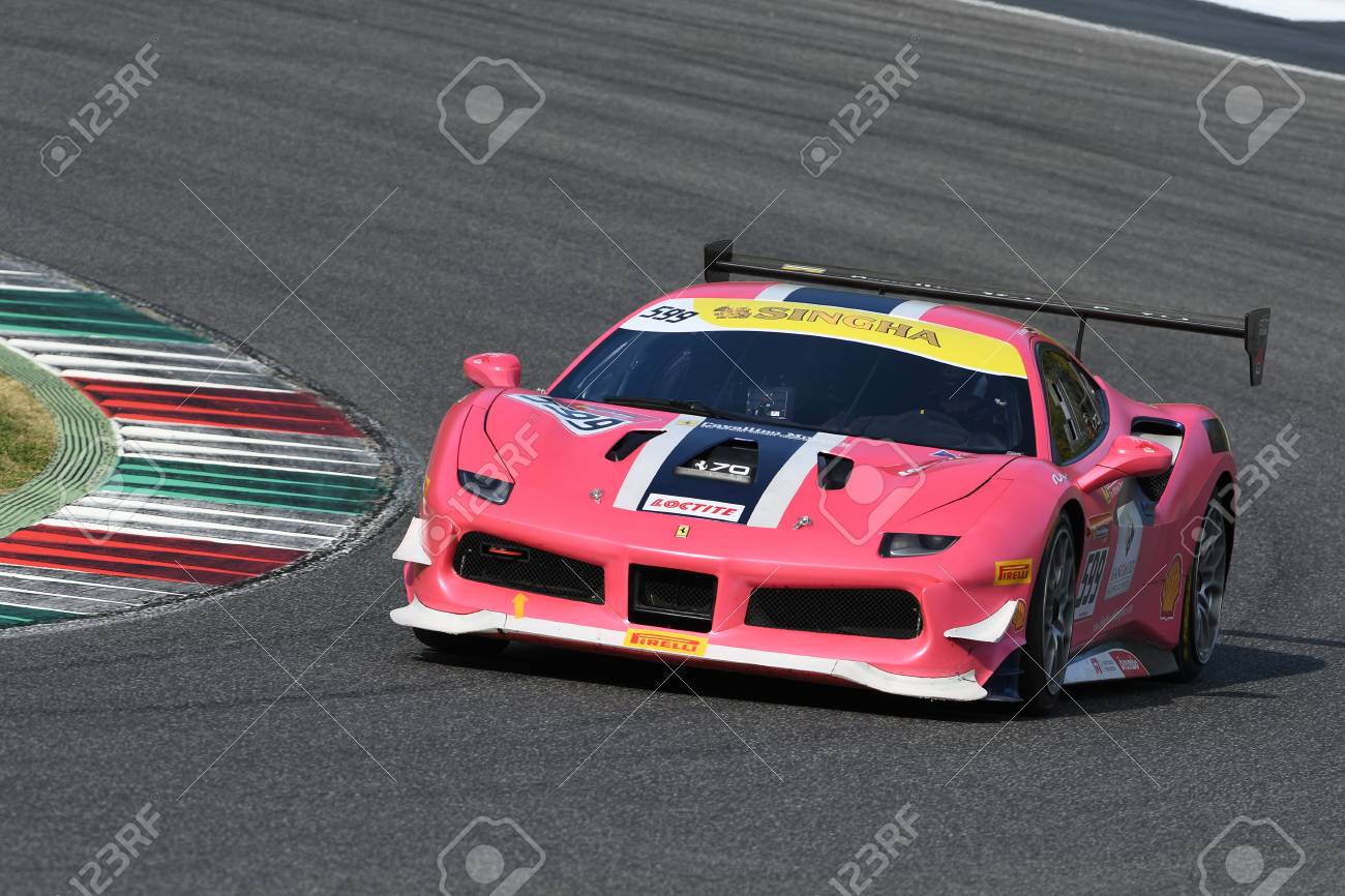 Mugello Italy November 2017 Unknown Drive Ferrari 488 Challenge