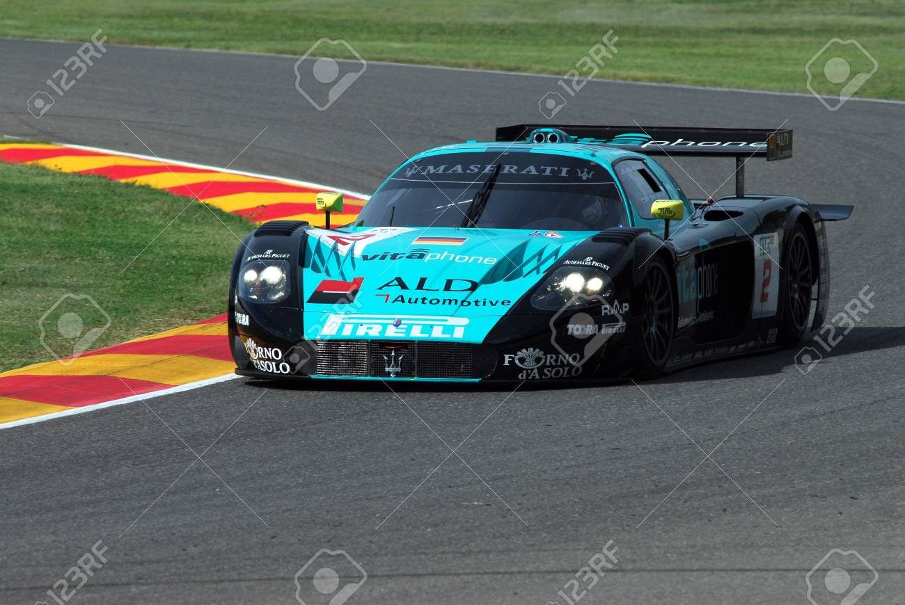 15 September 06 2 Maserati Mc12 Gt1 Of Vitaphone Racing Stock Photo Picture And Royalty Free Image Image