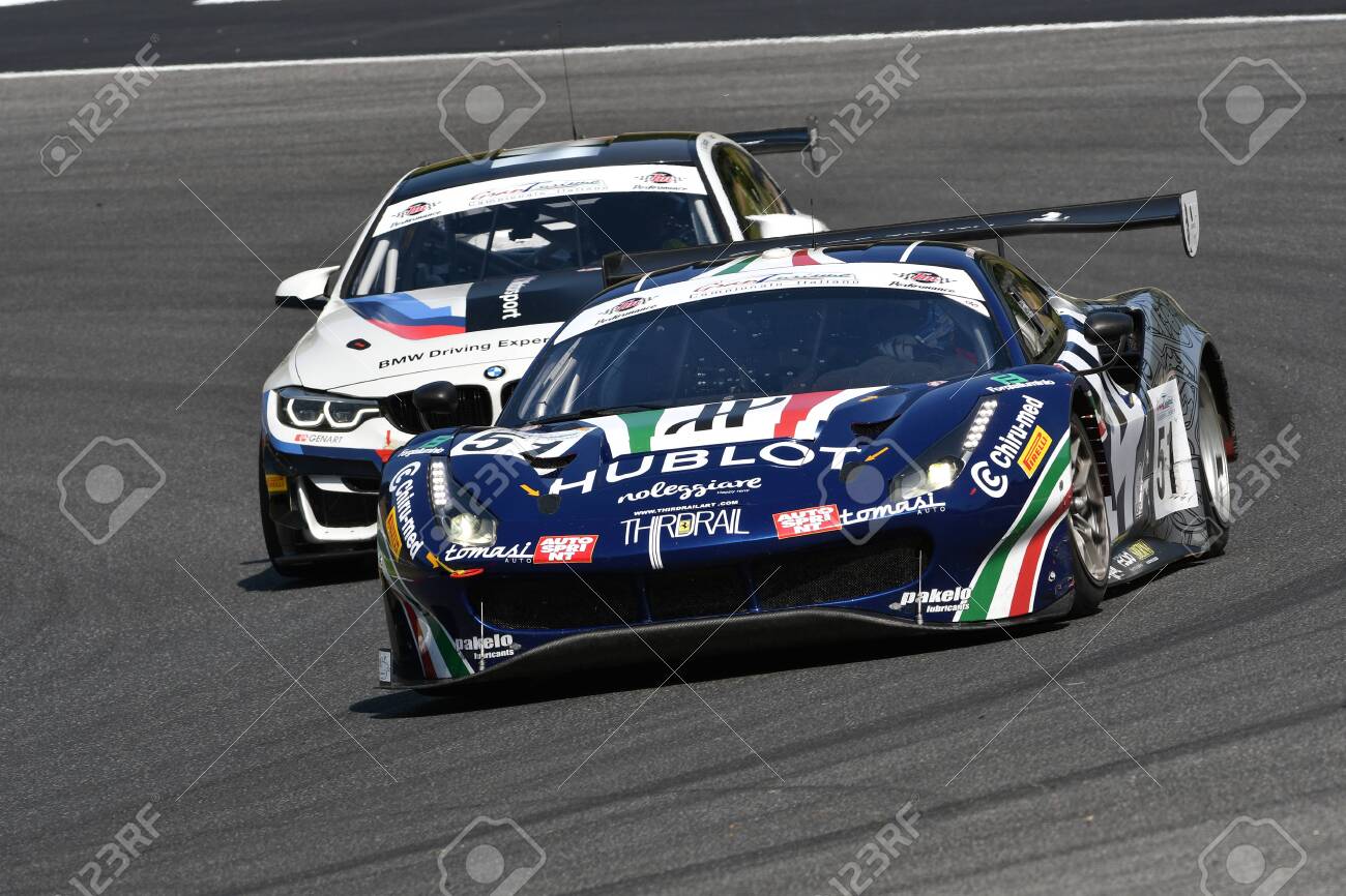 Mugello Circuit Italy 19 July 2019 Ferrari 488 Gt3 Of Af