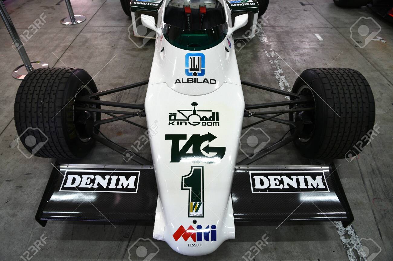 Imola 27 April 19 Historic 19 F1 Williams Fw08 Test Car Ex Ayrton Senna On Display During Minardi Historic Day 19 At Imola Circuit In Italy Stock Photo Picture And Royalty Free Image Image