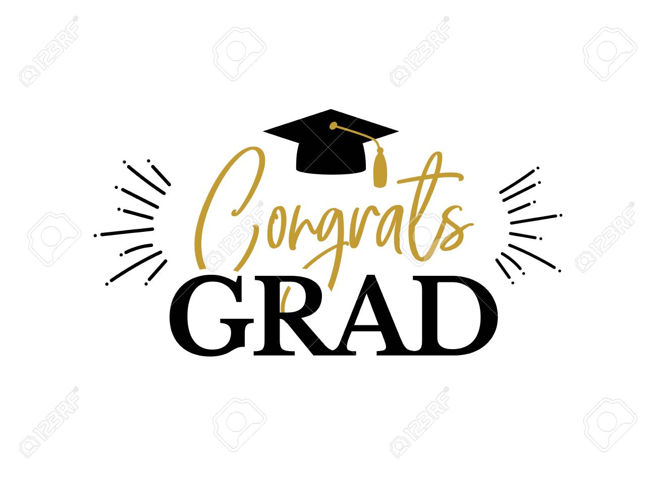 Congrats Graduates Class Of 2019 Graduation Congratulation Party ...