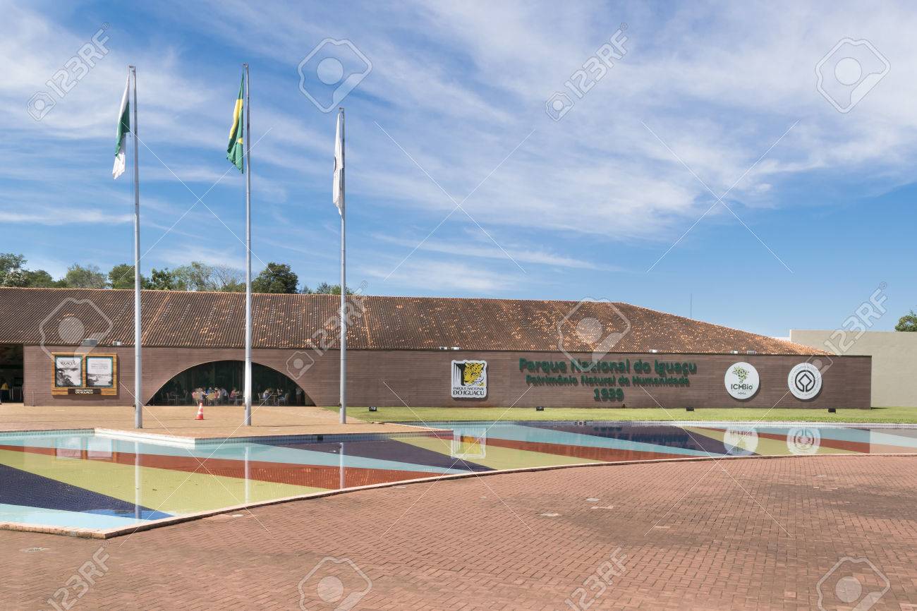 Modern Architecture Entrance foz do iguacu, brazil, march - 2015 - modern architecture entrance Modern Architecture Entrance foz do iguacu, brazil, march - 2015 - modern architecture entrance