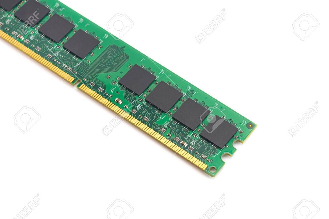 computer RAM, system memory, main memory, random access memory, internal memory, onboard, computer detail, close-up, high resolution, isolated on white background - 138062303 computer RAM, system memory, main memory, random access memory, internal memory, onboard, computer detail, close-up, high resolution, isolated on white background - 138062303