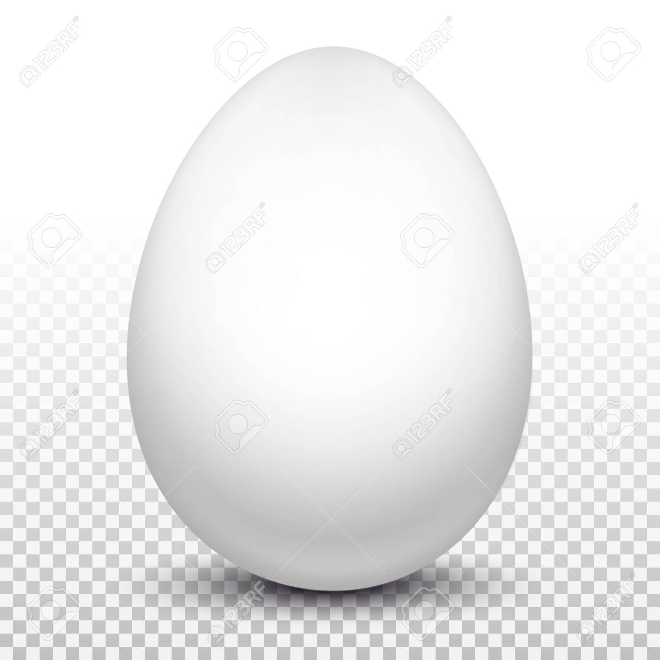 Premium Vector  Vector egg png. realistic egg on isolated transparent  background. easter.