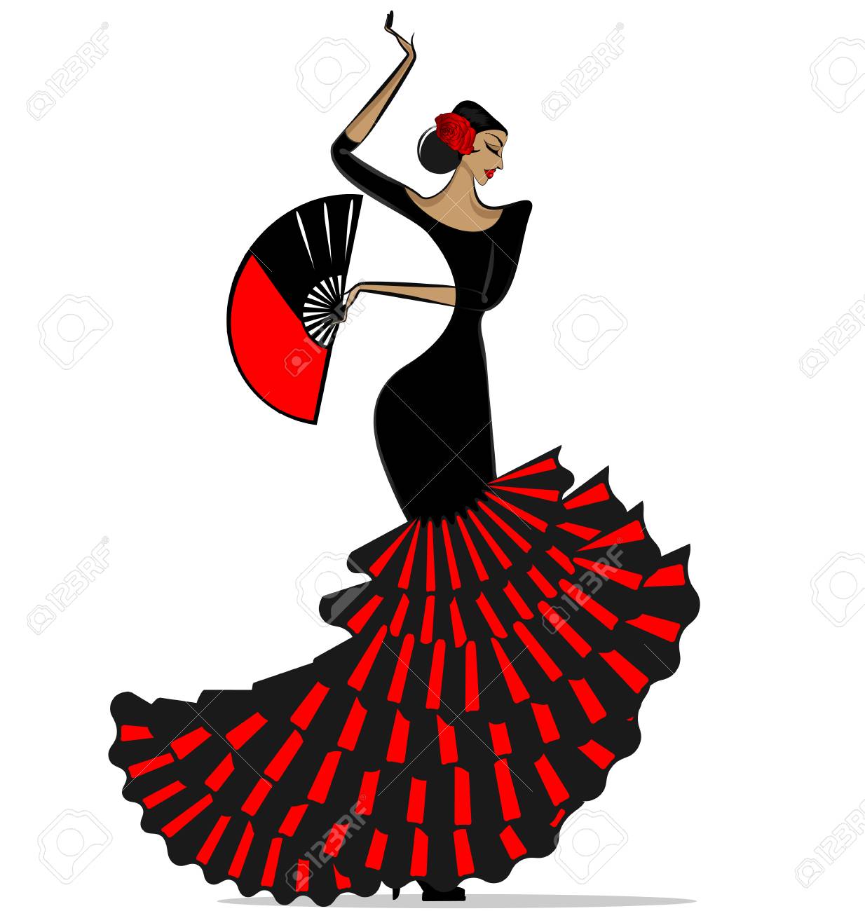 Female Spanish Dancer Icon Royalty Free Cliparts Vectors And Stock Illustration Image Female Spanish Dancer Icon Royalty Free Cliparts Vectors And Stock Illustration Image