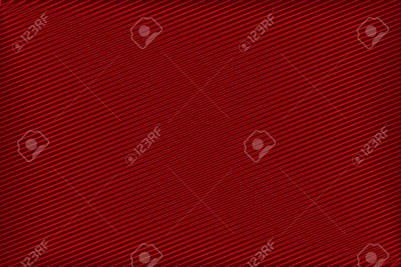 シンプルなストライプの背景 - 赤 - 落書きスケッチベクトルパターン 