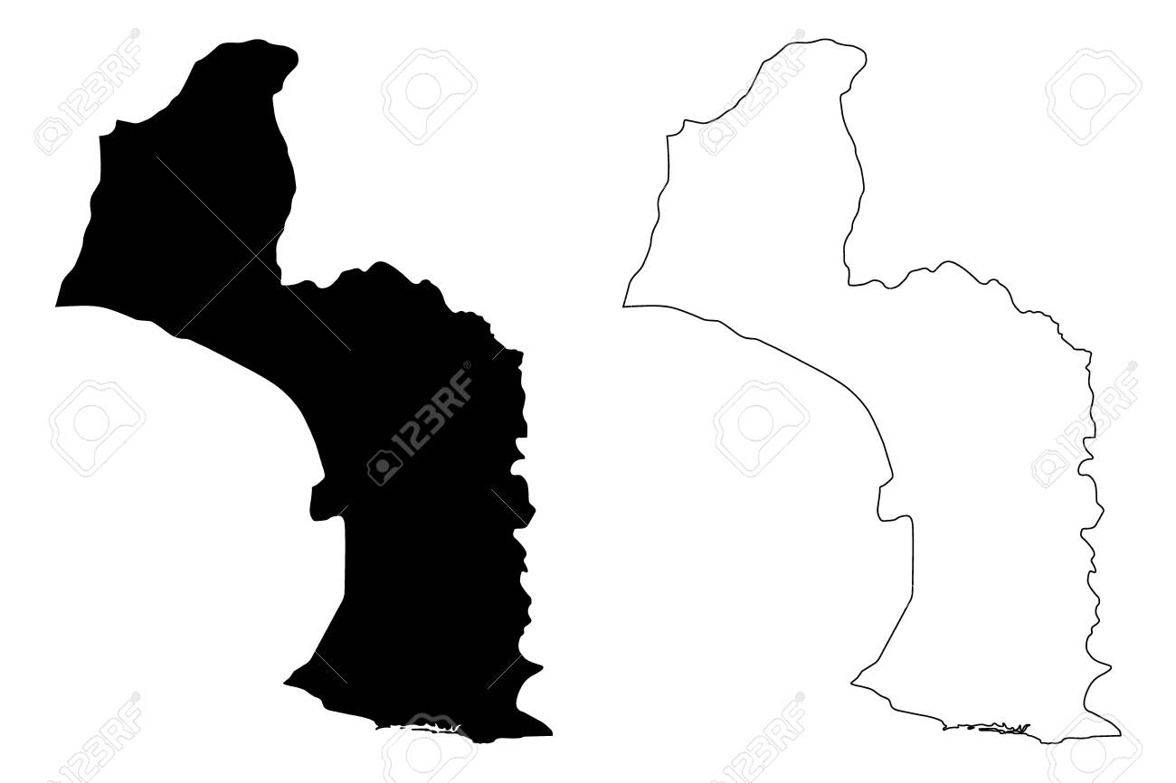 Maryland County Counties Of Liberia Republic Of Liberia Map