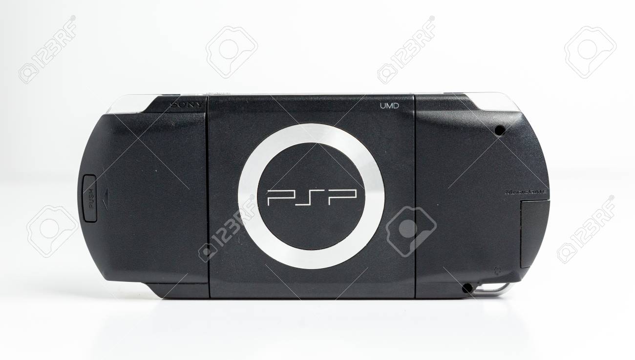 London England 05 05 19 A Black Sony Playstation Psp Portable Stock Photo Picture And Royalty Free Image Image